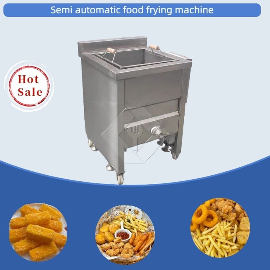 プロフェッショナルバッチタイプスナックフライ機手動フライドポテトフライ機高品質