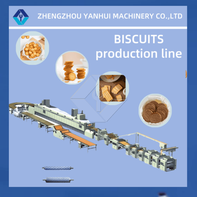 自動ビスケット製造機 |クリスプ＆ハードビスケットの生産ライン |工業用クッキー装置