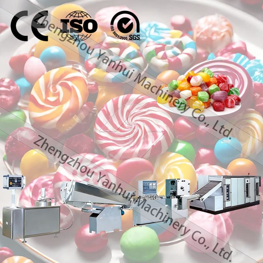 全自動特別ロリポップ菓子生産ライン/原キャンディ製造機